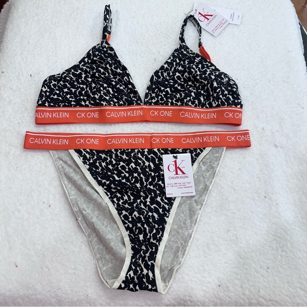 Calvin Klein Bralette and Panty Set